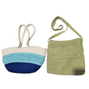 Beach Tote Bag And Crossbody Bag Bundle 2pcs !!!